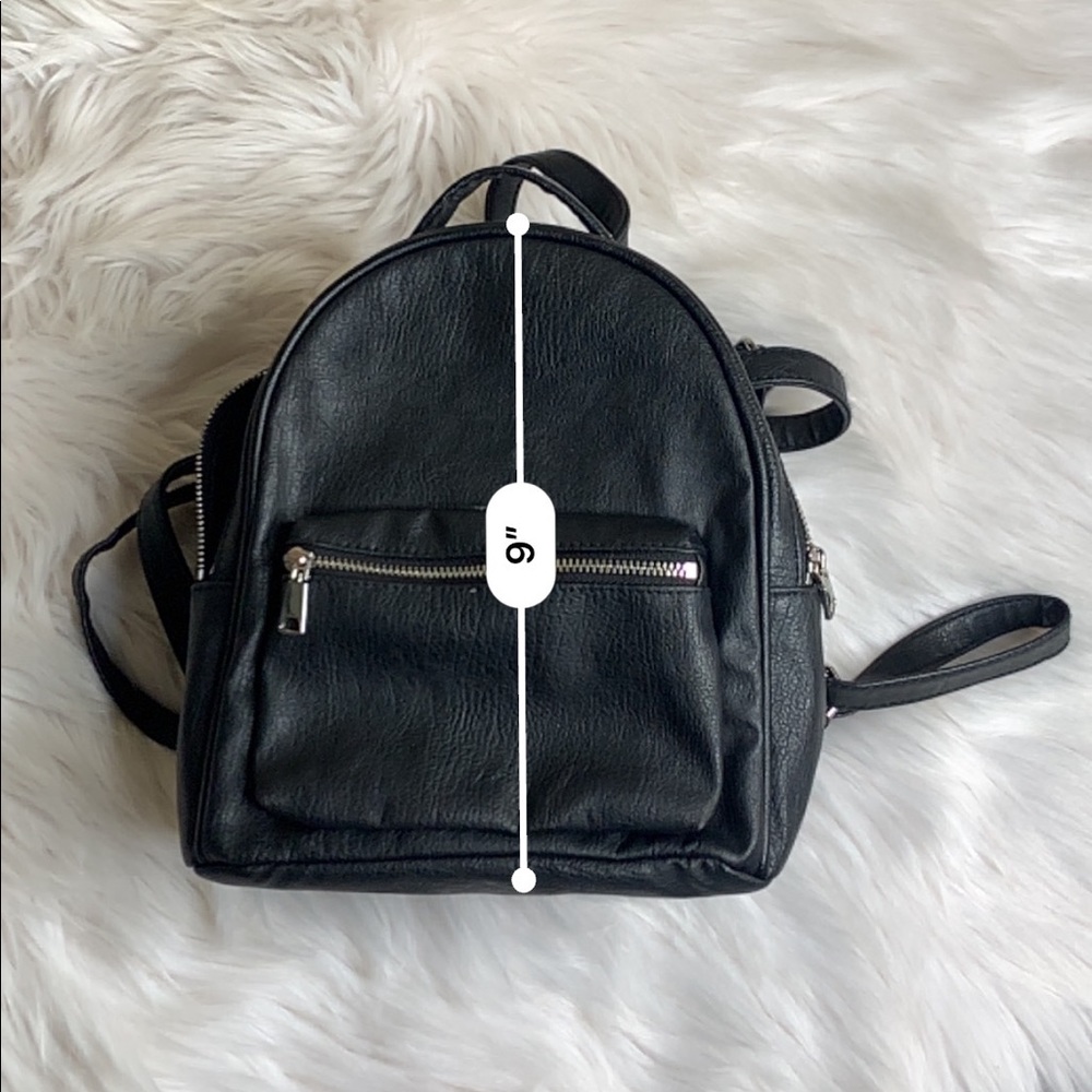 Mini Black Backpack - image 5
